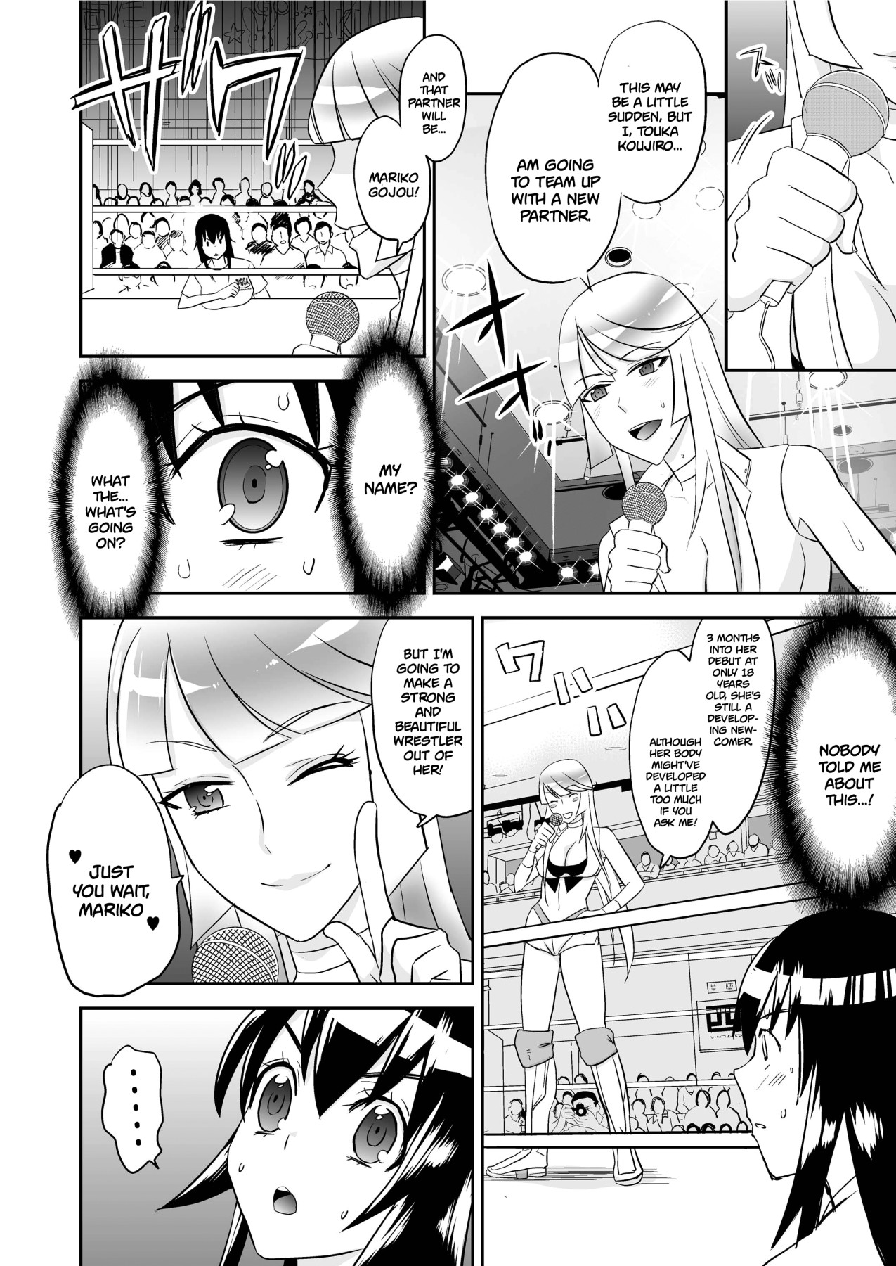 Hentai Manga Comic-Nighttime Cat Fight Training-Read-5